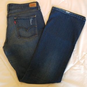 Levis 553 Boot Cut Jeans